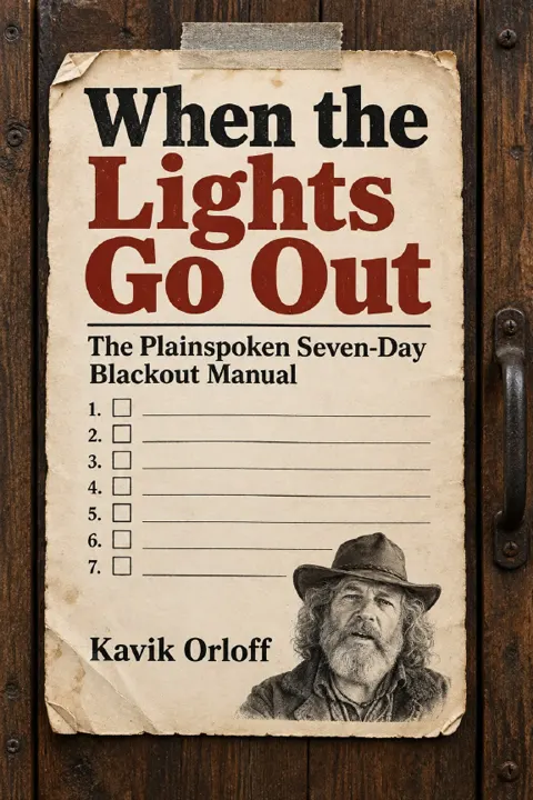 When the Lights Go Out — book cover